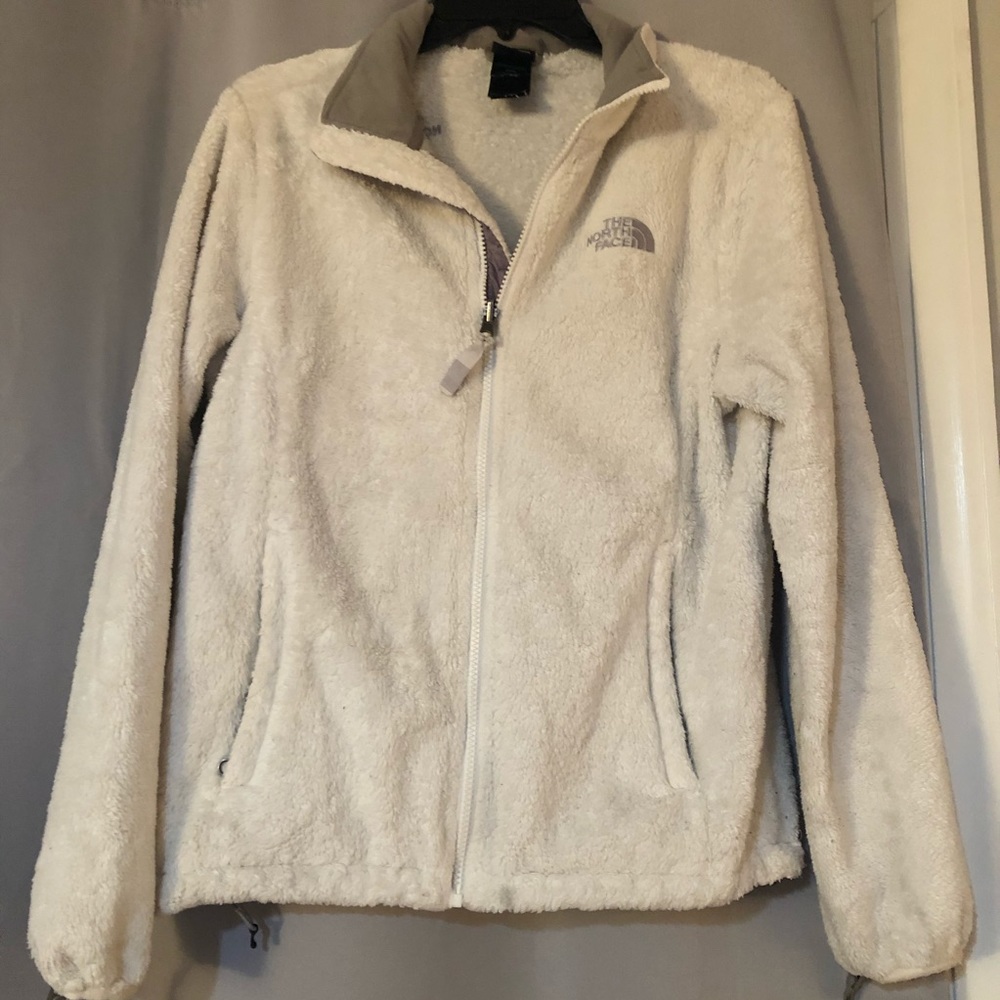 White Northface Fleece